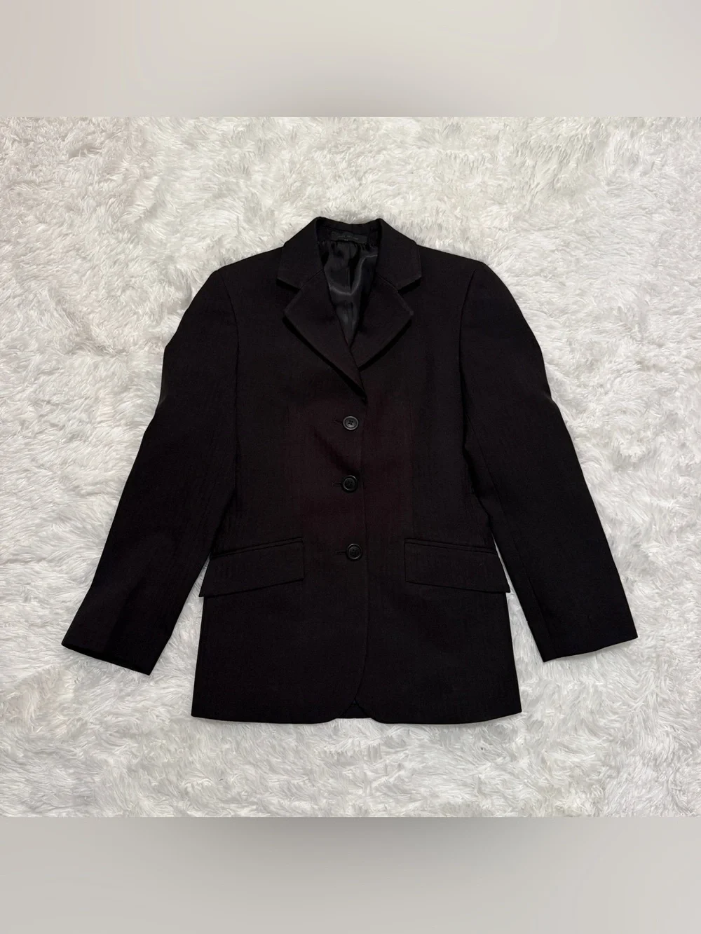 Child’s Size 10L Black RJ Classics Horseback Riding Show Coat. Good Condition.